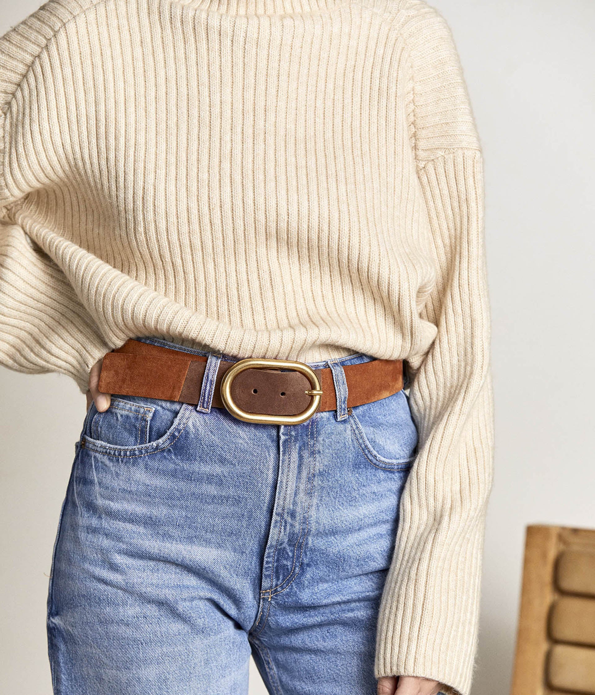 Ceinture cognac Eva