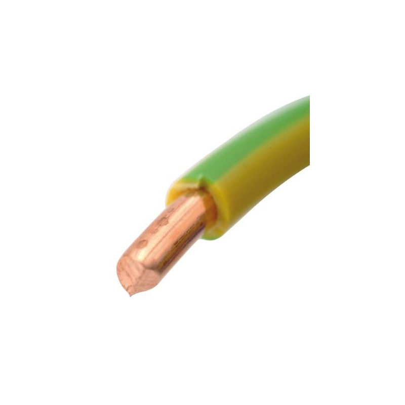 Câble de terre VOB jaune et vert 16mm² au mètre