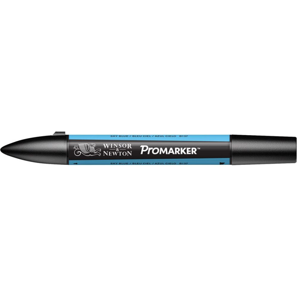 TUSJ PROMARKER WINSOR & NEWTON NR B137 HIMMELBLÅ