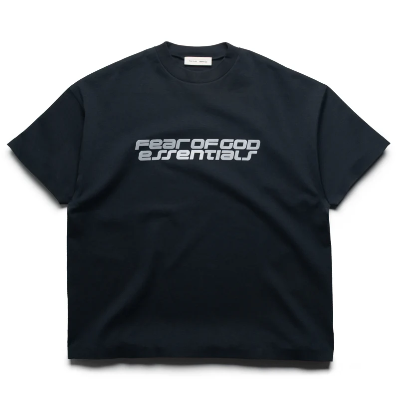 Fear Of God Essentials Ponte 90's Tee - Vintage Black