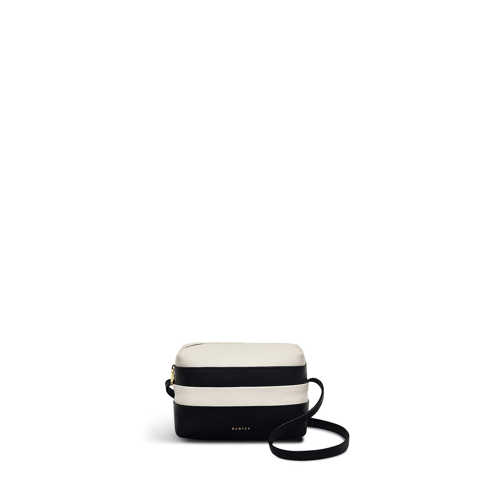 Bishops Lane - Stripe Small Ziptop Cross Body Bag - OHE13703