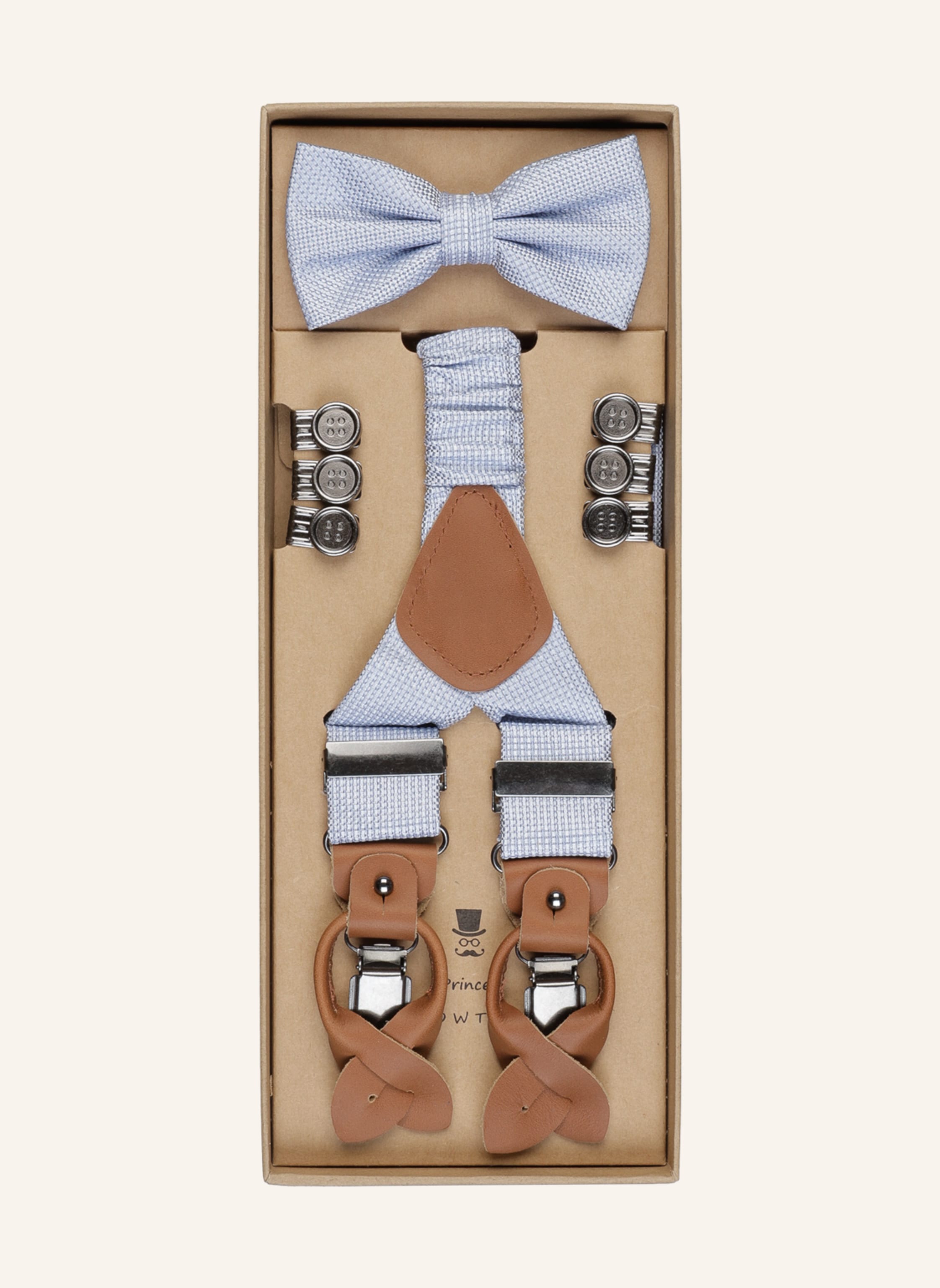 Prince BOWTIE Set: Hosenträger und Fliege
