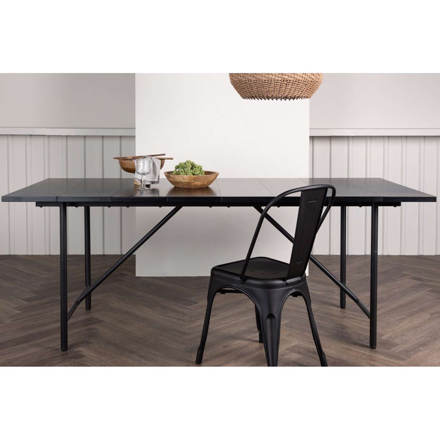 Venture Home Astrid Eettafel 200 x 90 - Zwart