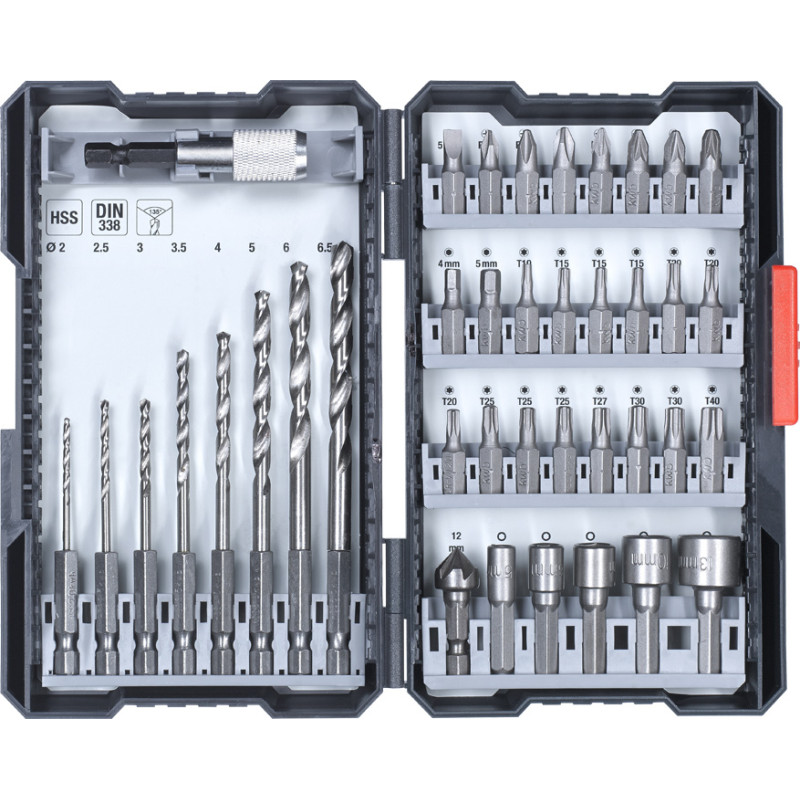 Coffret d'embouts et forets 39 pièces KWB