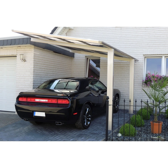 Carport »Linea«, typ_60, BxT: 302,2 x 495,4 cm, Firsthöhe: 299,3 cm