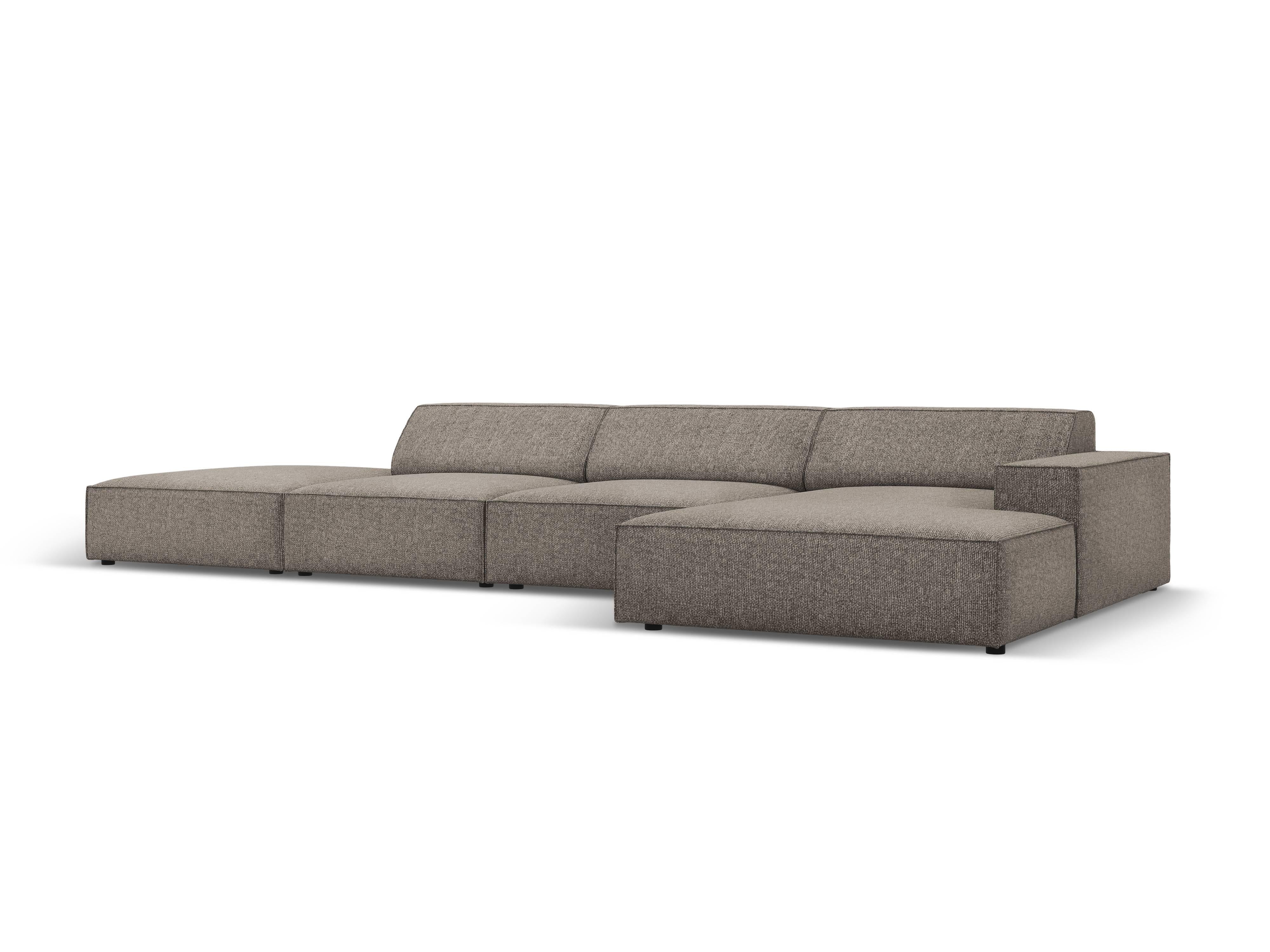 5-zitshoekbank Jodie rechts chenille