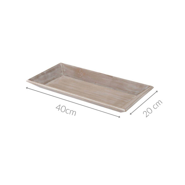 Taca drewniana 40x20 cm