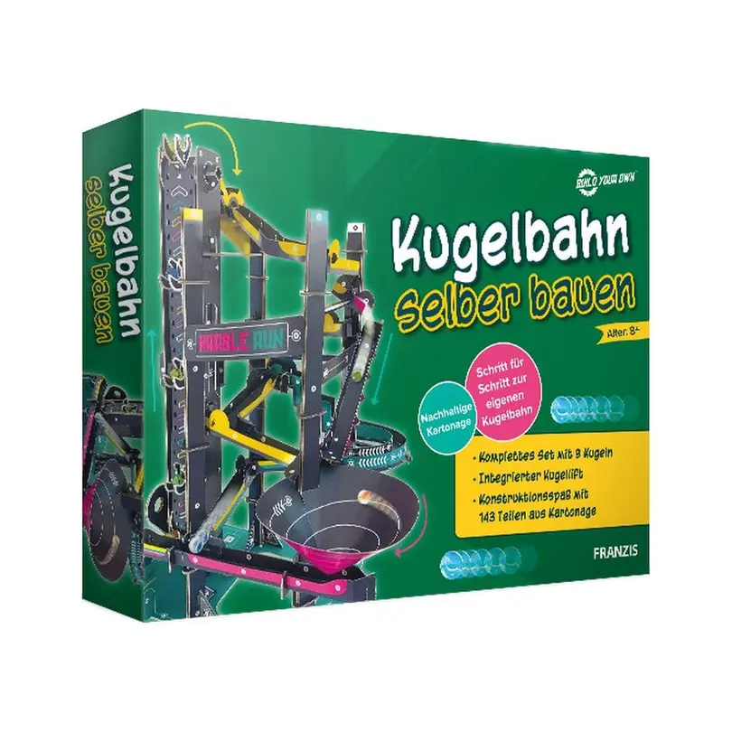 Kugelbahn Experimentierkasten