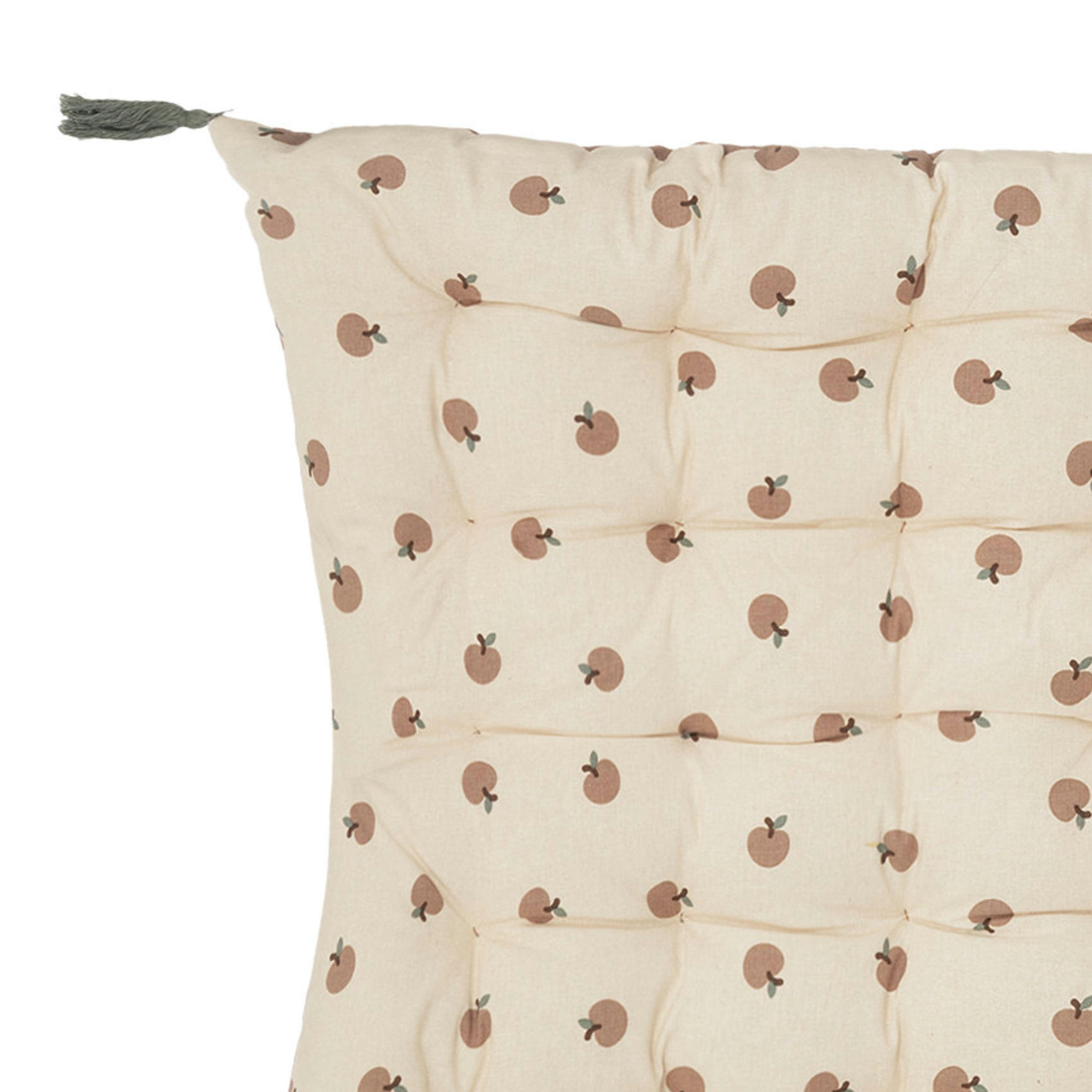 - Matelas de sol imprimé petites pommes coton multicolore 120 x 60