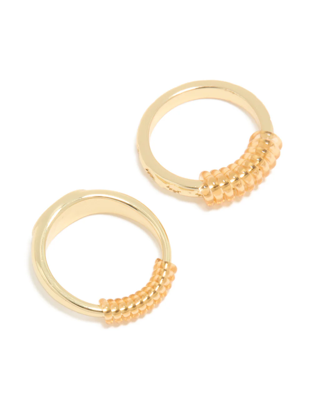 Gold Spiral Ring Adjuster