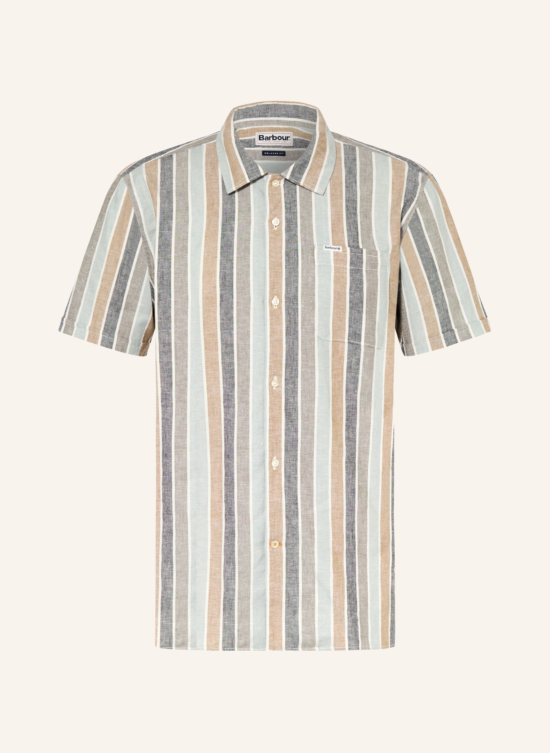Barbour Kurzarm-Hemd HAYTON Relaxed Fit