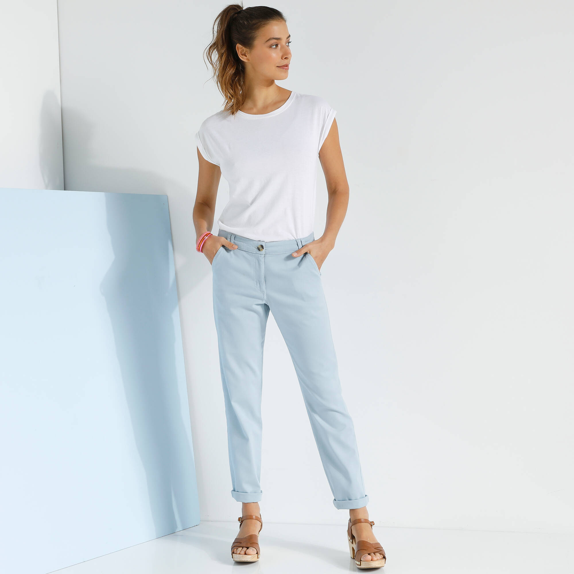 Pantalon chino stretch