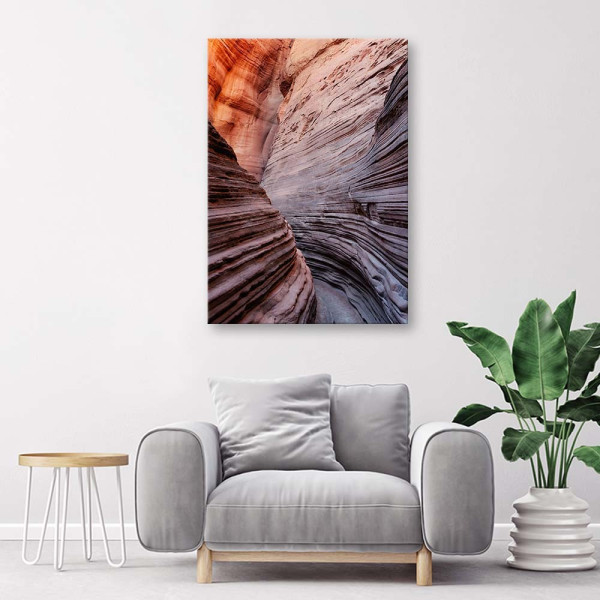 Feeby Obraz na płótnie Czerwone skały Antelope Canyon 40x60