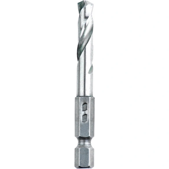 Metallbohrer, HSS Bohrer 6-Kant 6,0 mm 1/4 Z (0,64 cm) SB