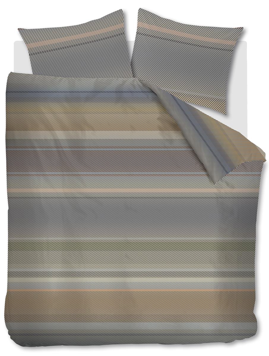 Kardol dekbedovertrek Beaming - 260x200/220 cm - blauw grijs