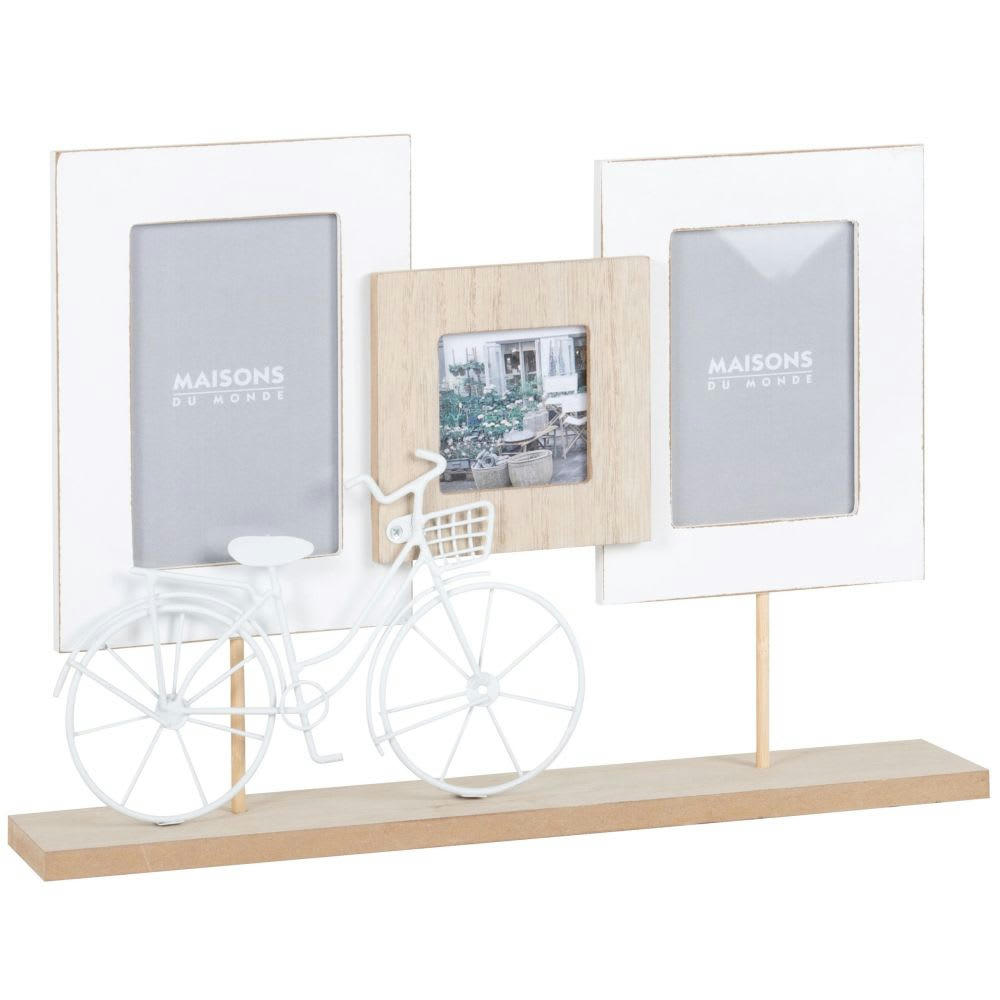 BICYCLETTE - Cadre à poser 3 photos 39x27