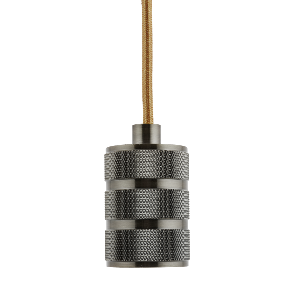 Lighto | Pendel Brons E27 Fitting | Retro | 1.5m Snoer | Met Plafondkap