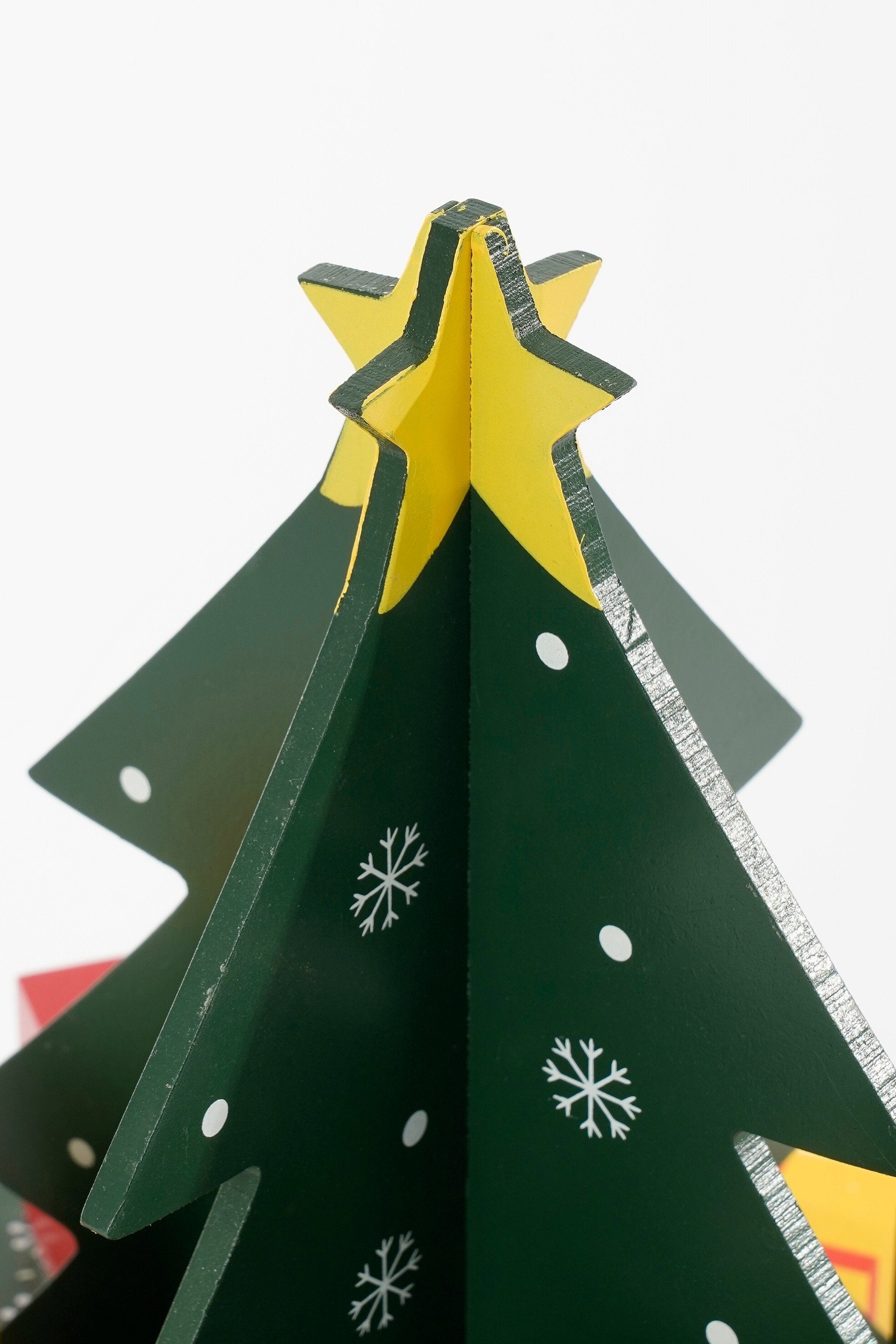 Mica Decorations Adventskalender - H30 x Ø28 cm - MDF - 100% FSC - Meerkleurig