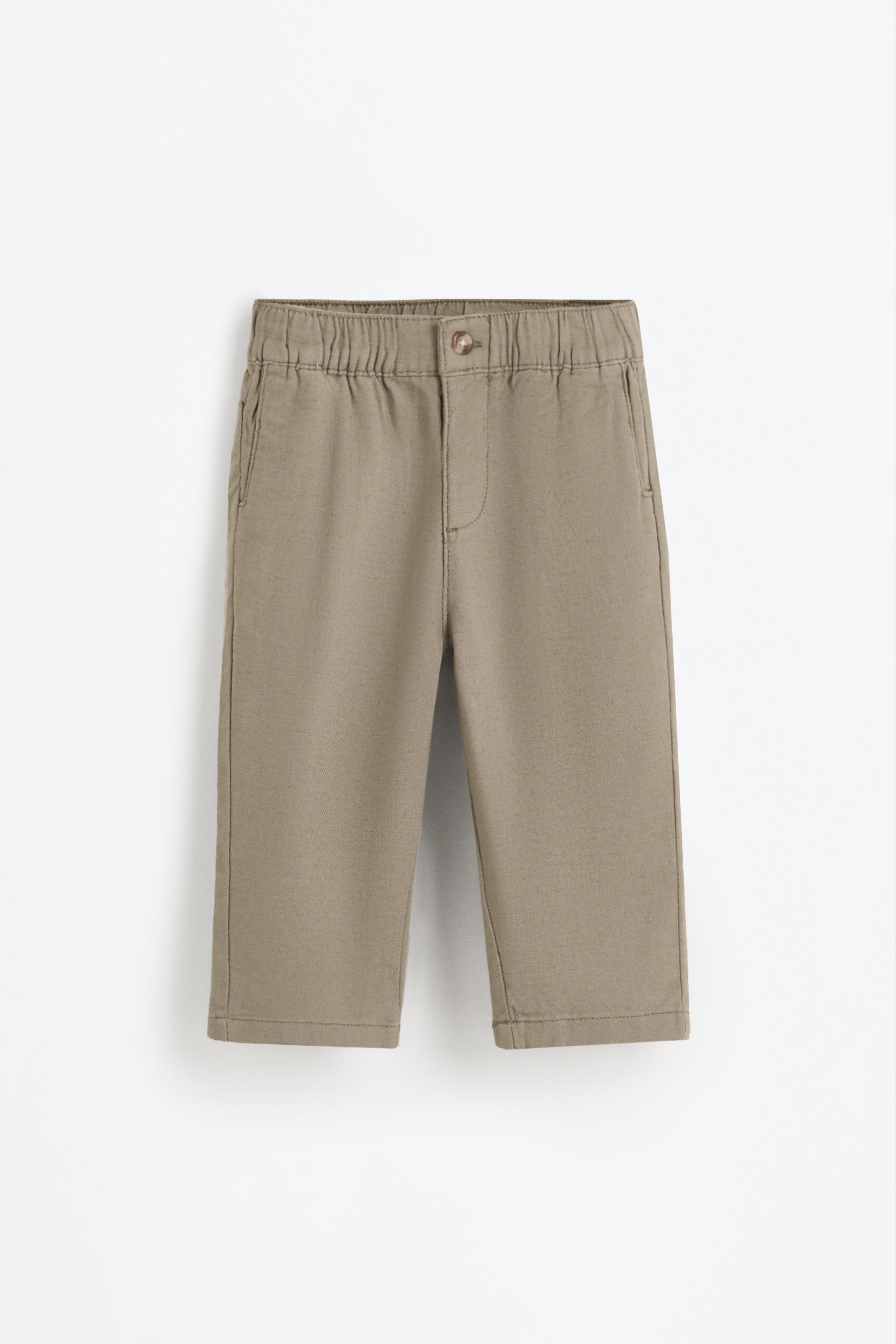 Pantalón chino lino - algodón