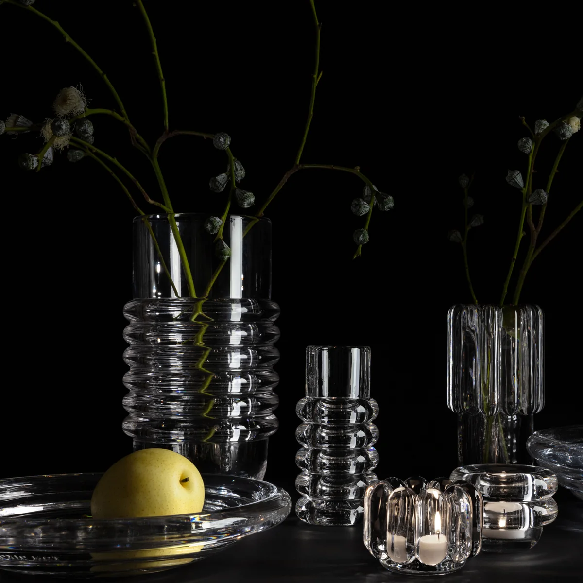 Tom Dixon - Press Schale large, transparent