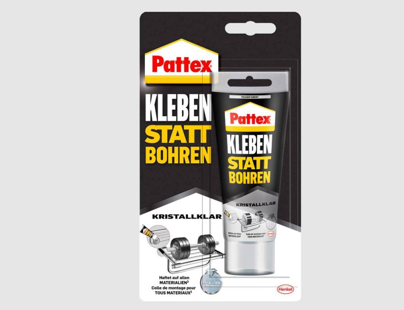 Pattex Kleben statt Bohren