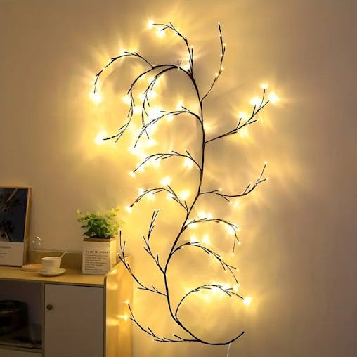 NNETM USB-Powered Tree Branch Decoration - Christmas Night Light