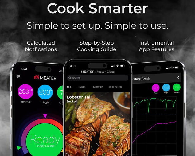 Meater Pro XL 4 Probe Wireless Smart Meat Thermometer