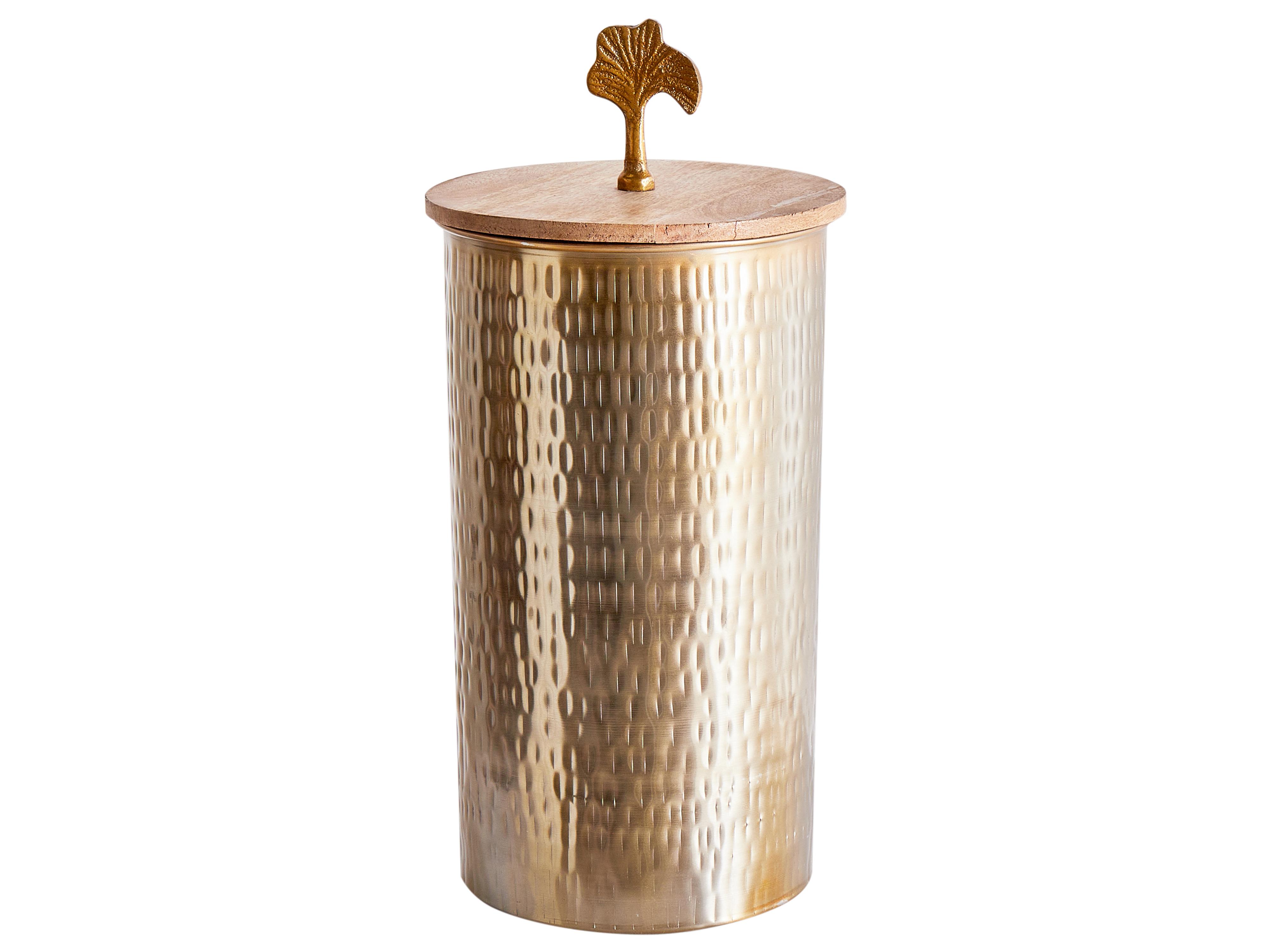 Storage Container ASWAN Metal Gold