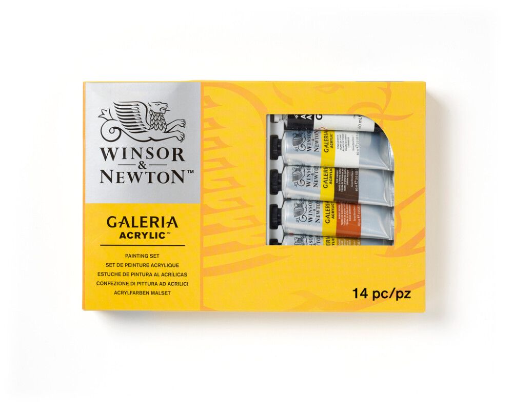 AKRYLFARGESETT COLART GAC KOMPLETT 9X60ML