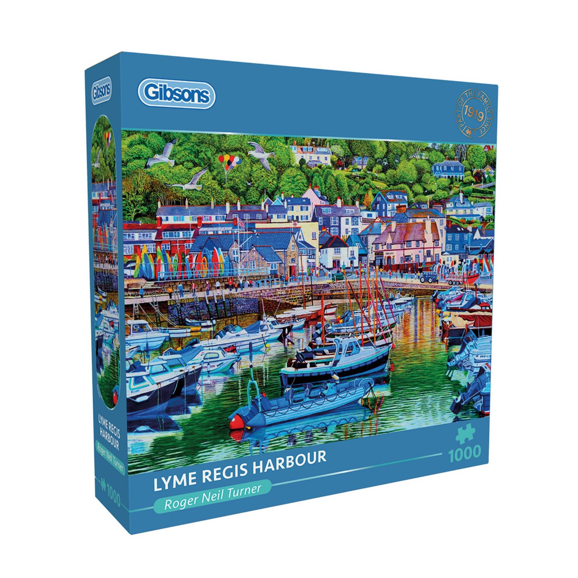 Gibsons Lyme Regis Jigsaw Puzzle 1000 Pieces