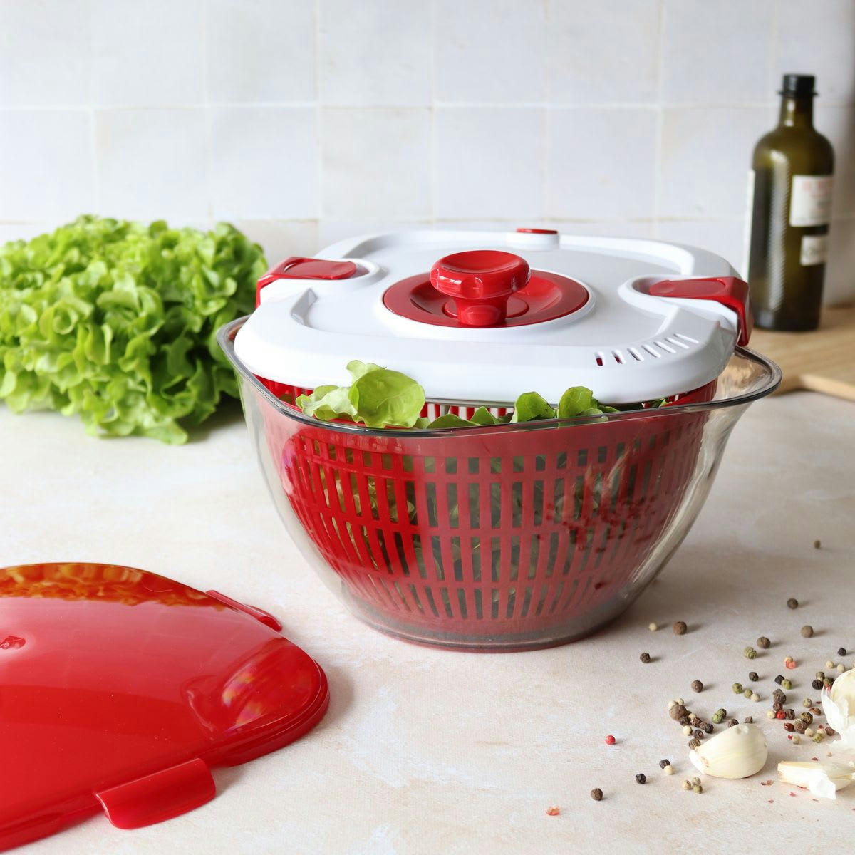 ALIX - Essoreuse à salade multifonction et coupe-légumes