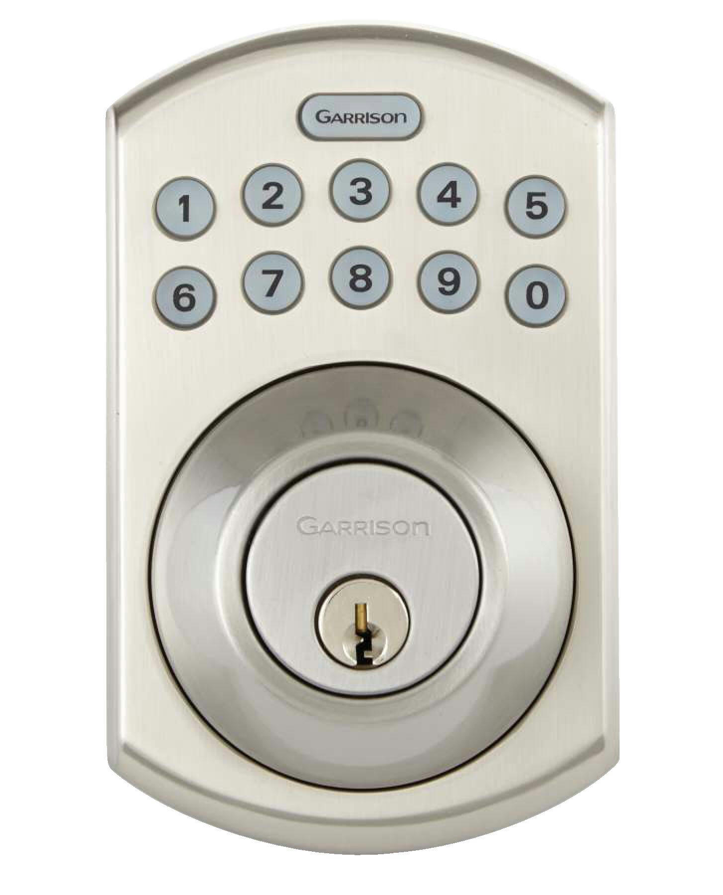 Garrison Electronic Keypad Deadbolt Door Lock, Assorted Finishes