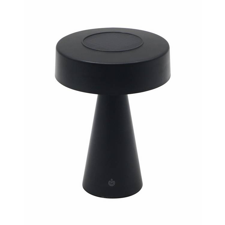 Habitat Table Top Solar Light - Black