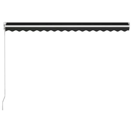 NNEVL Manual Retractable Awning 450x300 cm Anthracite