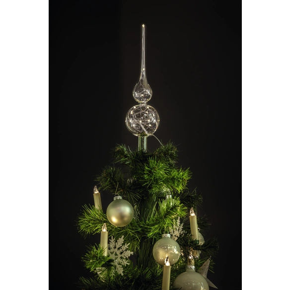 Christbaumspitze »Lumix Tree Topper«, konisch, Höhe: 29 cm, batterie