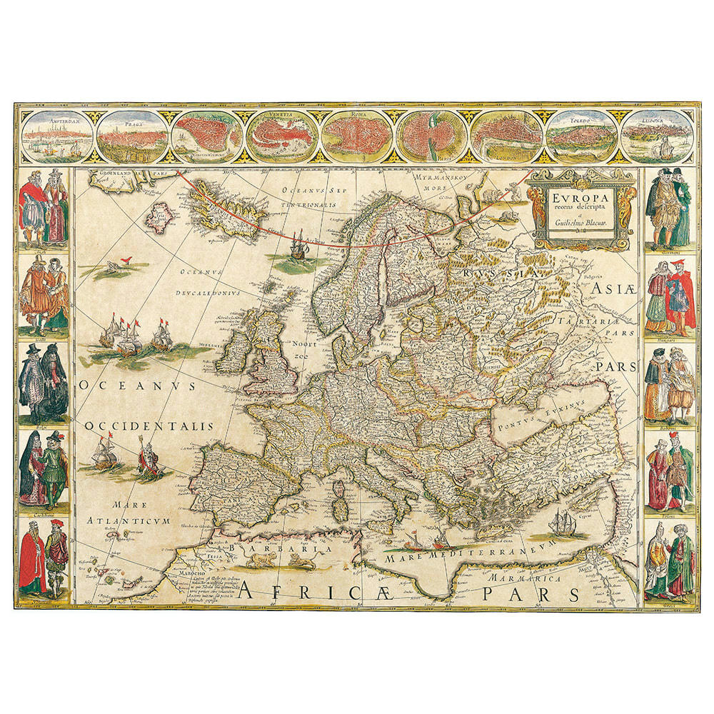 - Tableau cartographie ancienne carte No.57 80x100cm