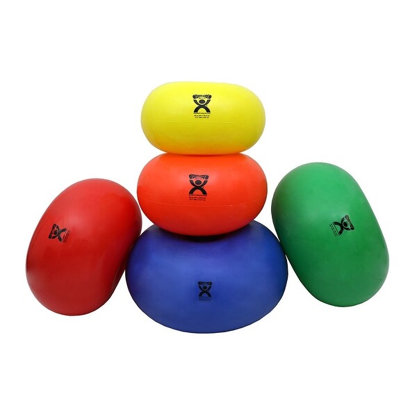 CanDo Donut Ball - Green - 26" Dia x 14" H (65 cm Dia x 35 cm H)