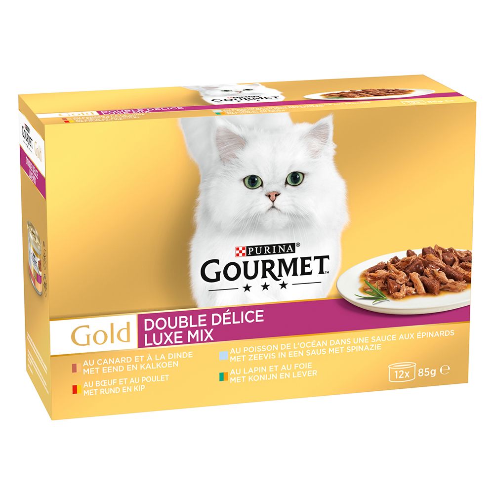 Gourmet Gold Double Delicacies Saver Pack 24 x 85g