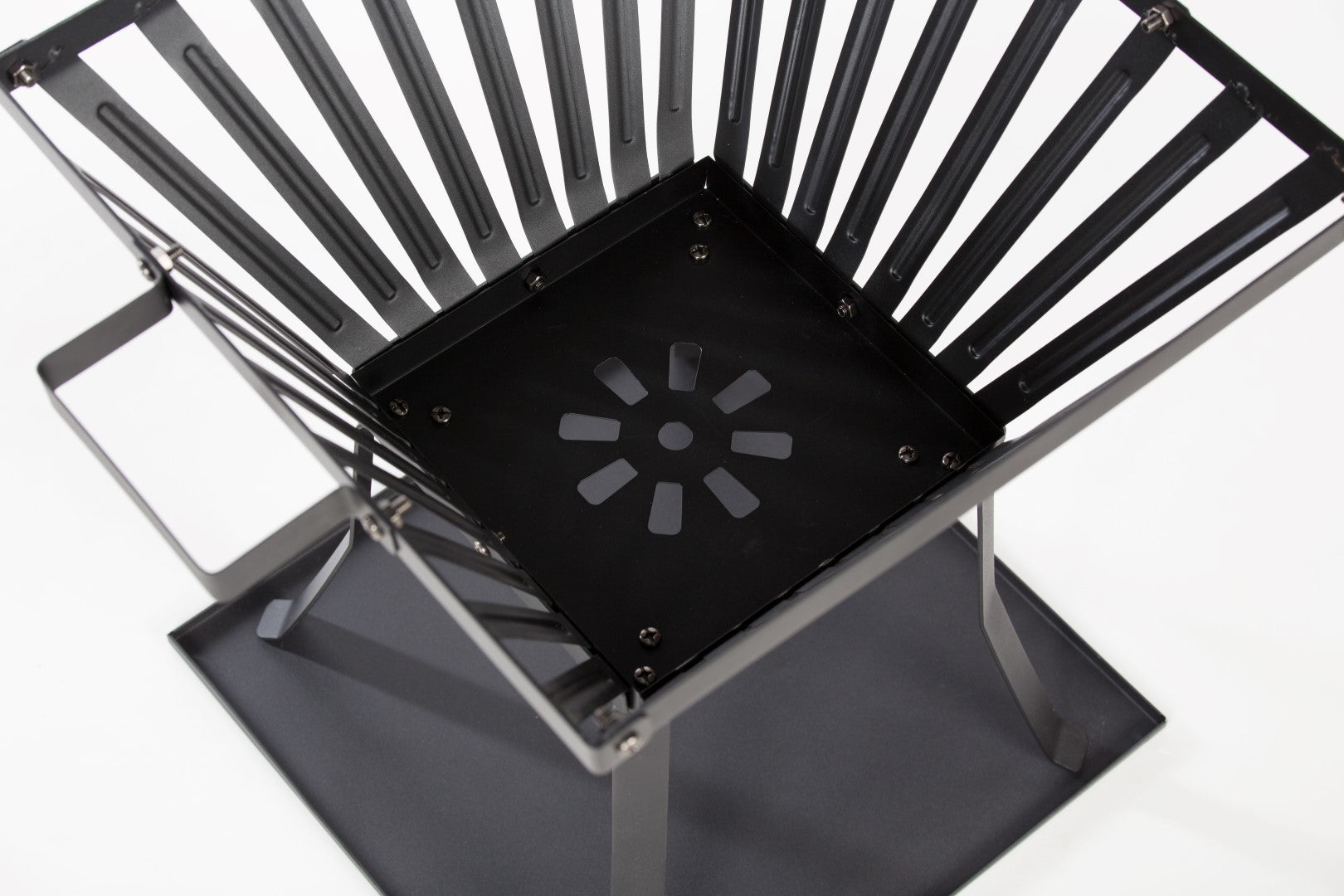 RedFire – Denver – Asplaat – Zwart - Staal – Vuurkorf – Fireplace –