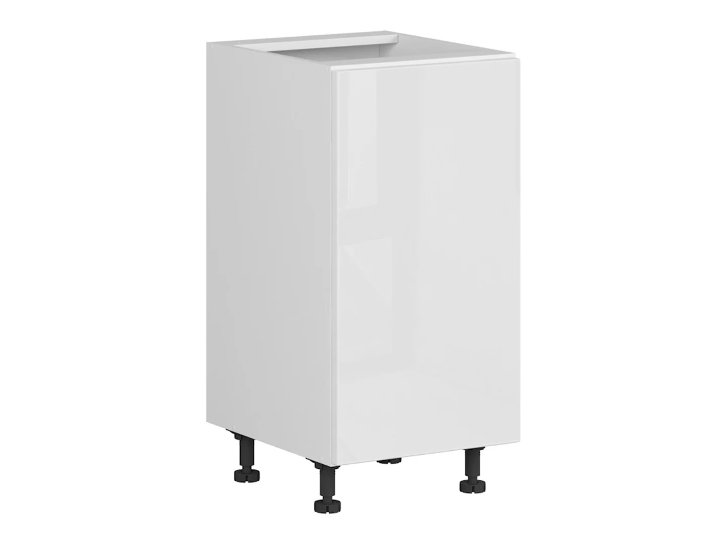 Szafka kuchenna dolna Top Line 40 cm prawa biały połysk