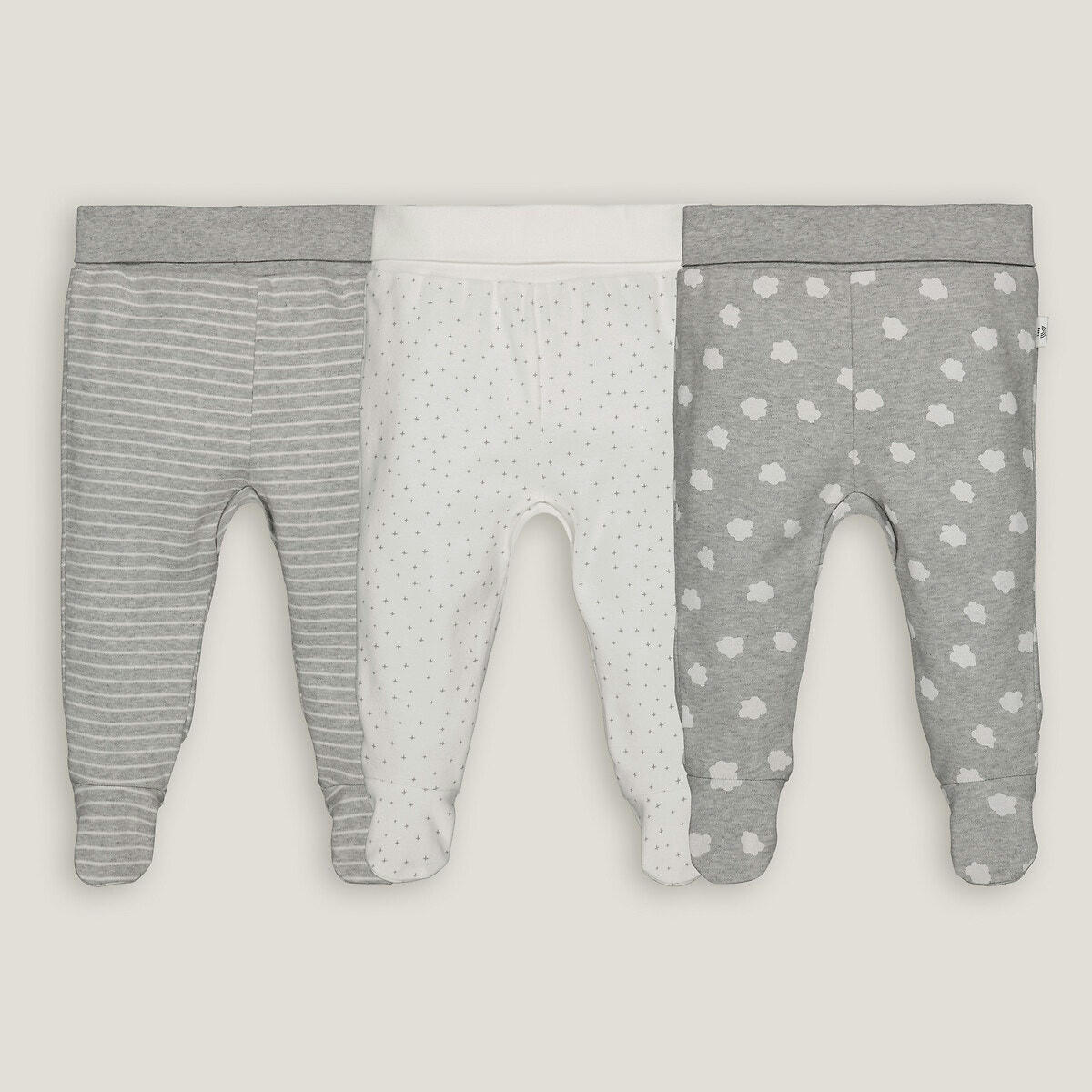 Lot de 3 pantalons à pieds