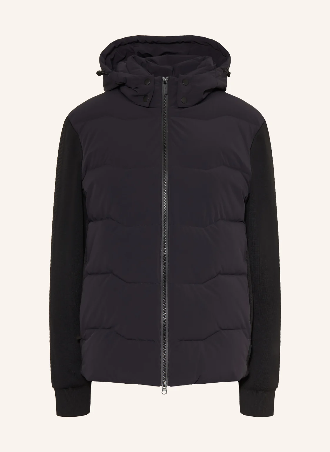 bugatti Steppjacke im Materialmix