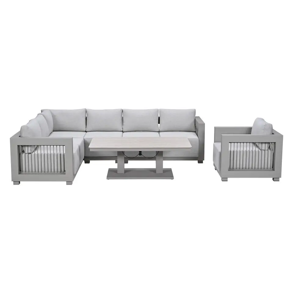 Garden Impressions Berthill loungeset 6-delig - taupe