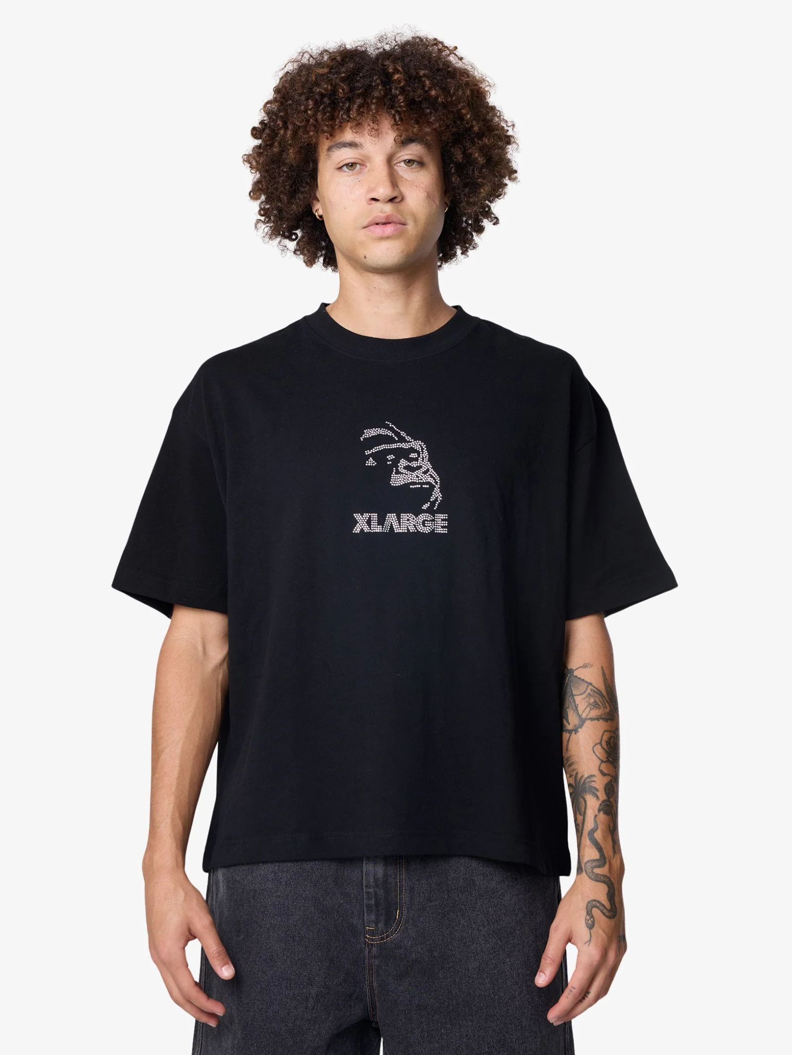 Rhinestone Gorilla Fit Tee