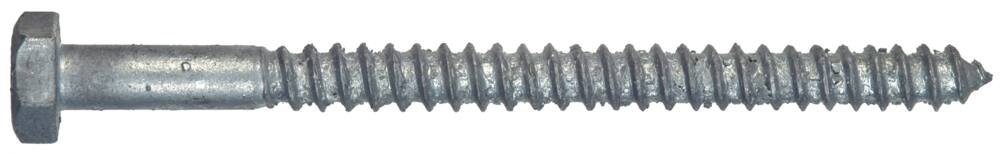 Hillman Hot Dipped Galvanized, Hex Lag Screw, For Wood Surfaces, Assorted Sizes
