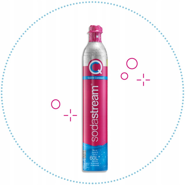 Nabój butla CO2 do saturatora SODASTREAM QUICK CONNECT