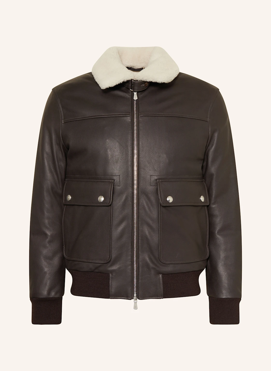 eleventy Lederjacke