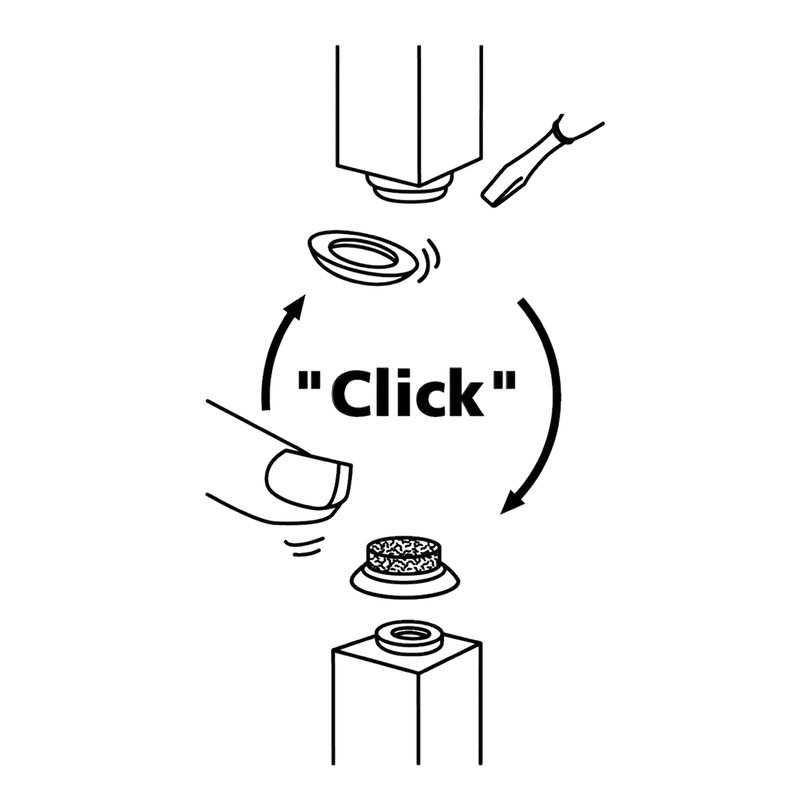 Gleiter 4er-Set QuickClick
