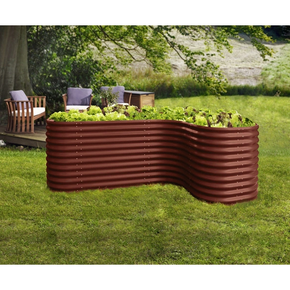 Hochbeeterweiterung »Terra«, BxHxL: 80 x 86 x 80 cm, Zincalume®