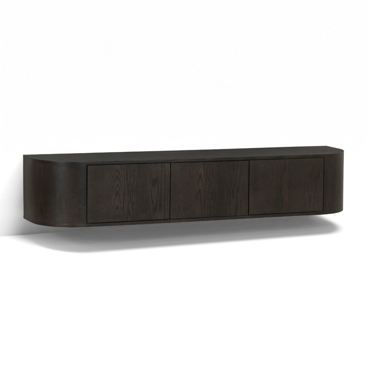 Livingfurn tv-meubel Novero Zwevend - bruin - 35x180x33